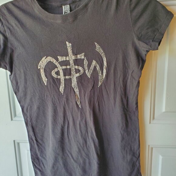 Women's Not Of This World Jesus Blinged shirt - Size Large - Picture 2 of 11